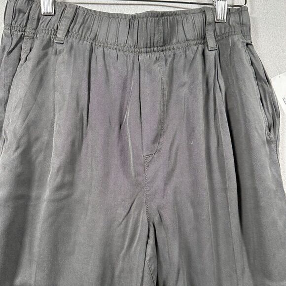 Gap Womens Grey Straight Leg Fabric Lightweight Pants Size 10 - Picture 2 of 14